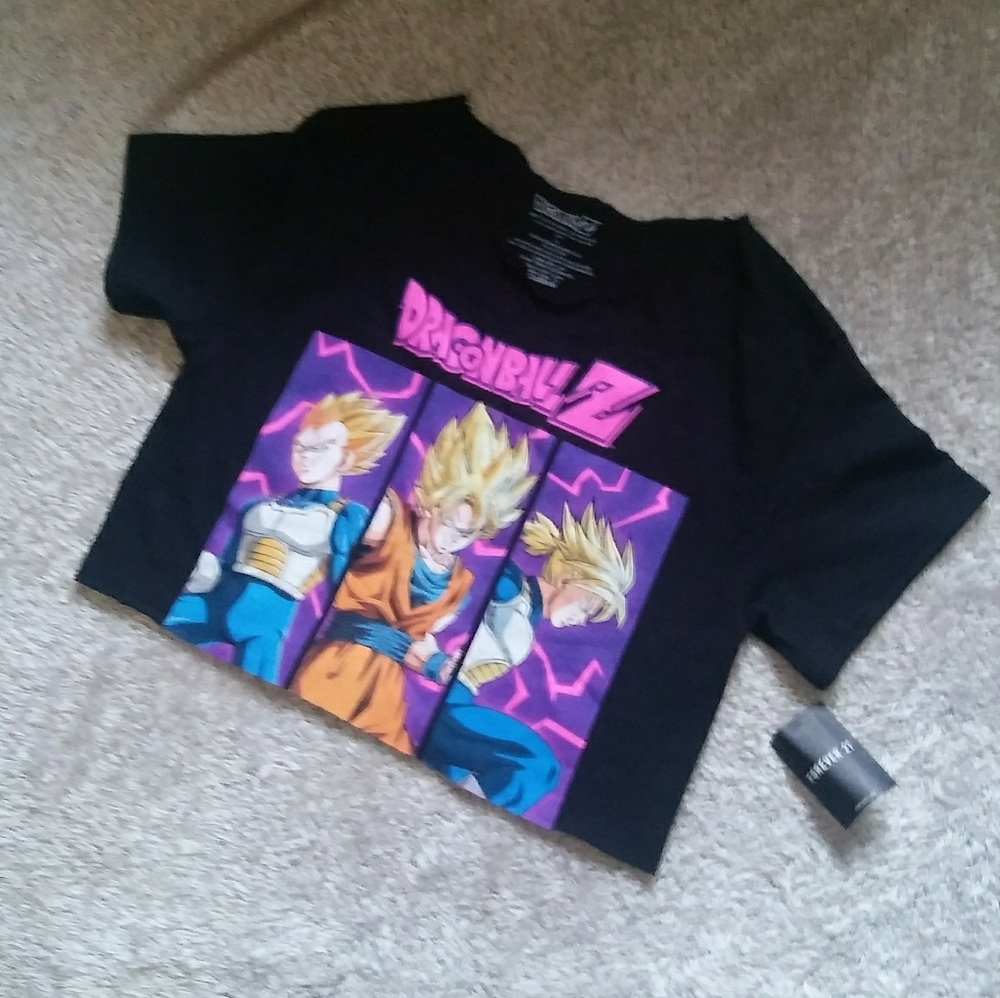 Forever 21 Dragon Ball Z Crop Top
